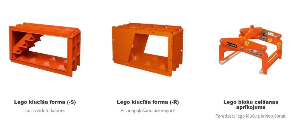  Fibo Intercon Interlocking Moulding Blocks Betona  Accessoires pour centrale à béton