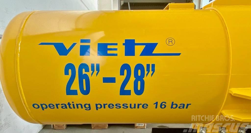 Vietz IPLC/RIZ 26"-28" Internal Clamp, Pneumatic Équipement de pipeline