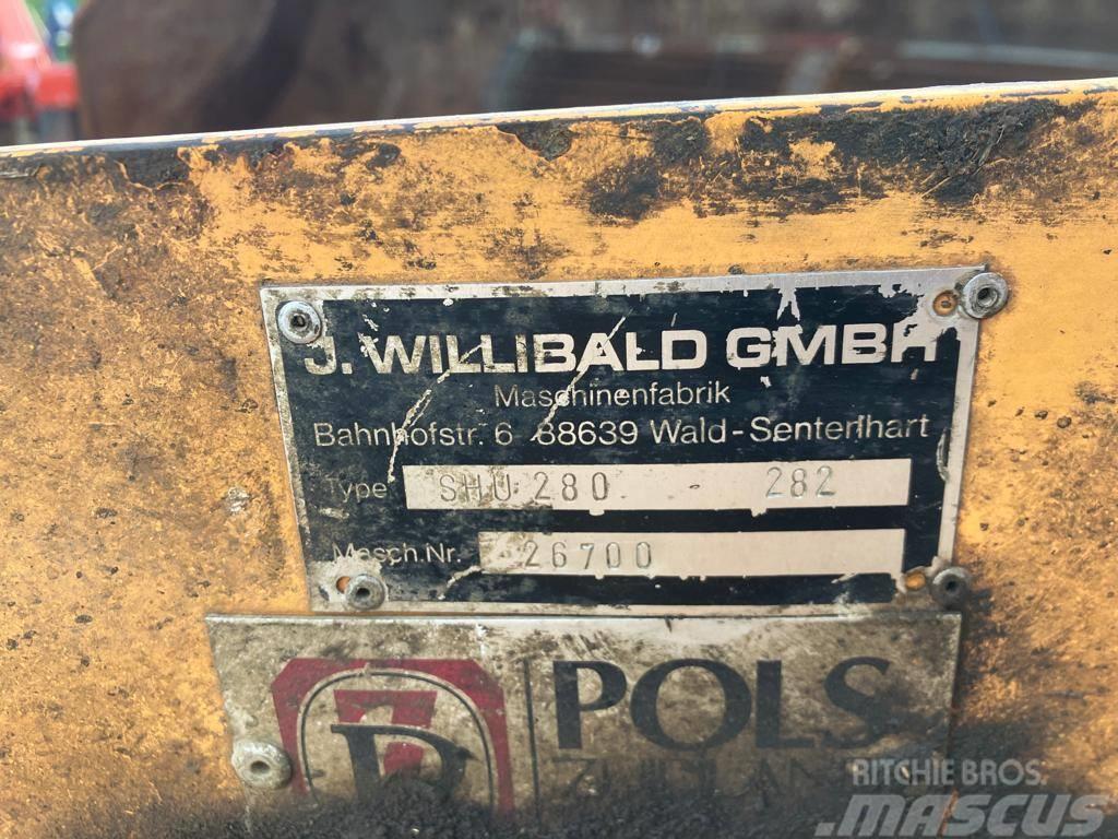 Willibald SHU 280 - 282 Tondeuses tractées