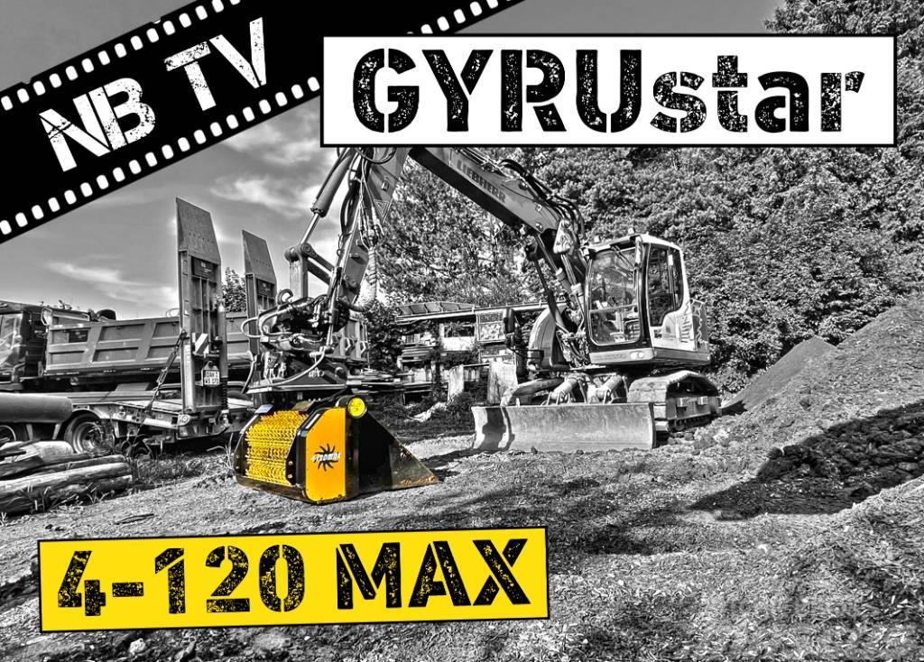 Gyru-Star 4-120MAX | Separatorschaufel Bagger Godets cribleurs