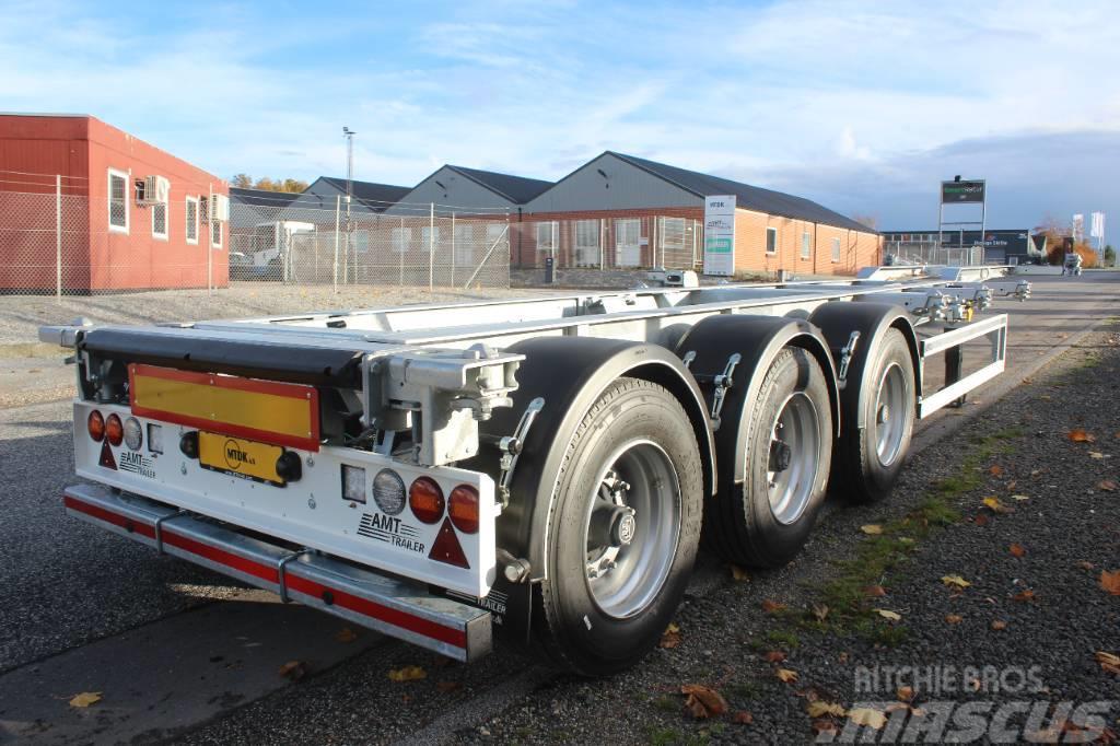AMT CO310 - Container chassis med udskud i bag Semi remorque porte container