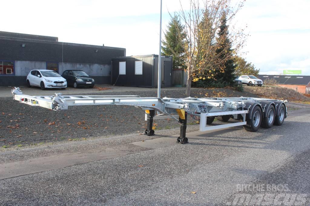 AMT CO310 - Container chassis med udskud i bag Semi remorque porte container
