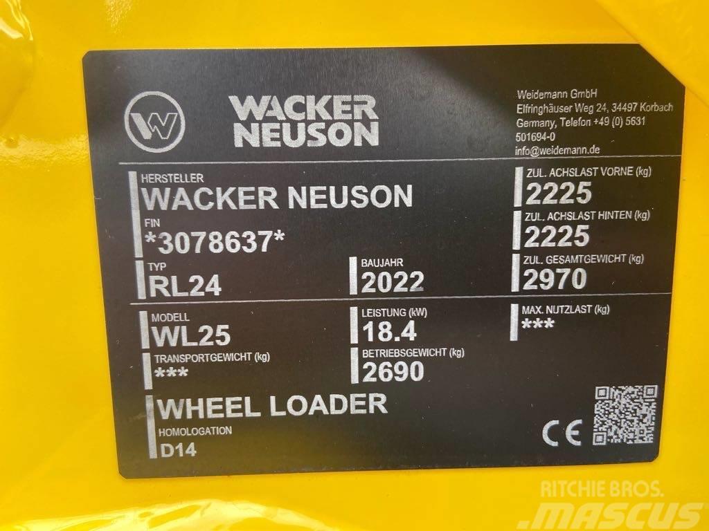 Wacker Neuson WL25 Chargeuse sur pneus