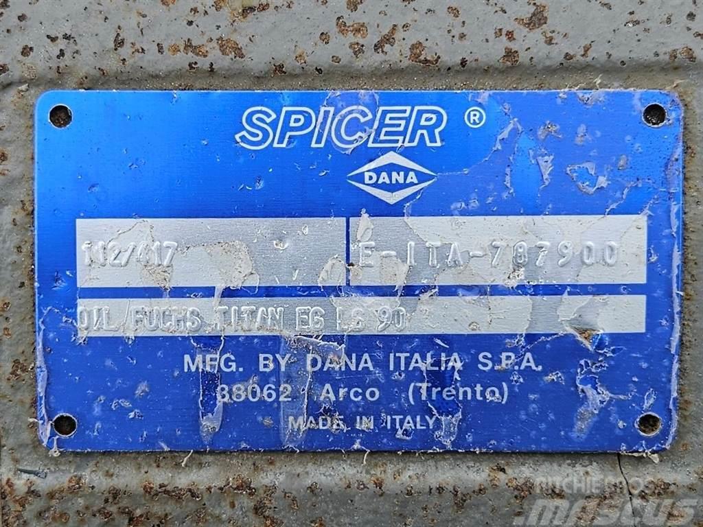 Atlas Weycor AR580-Spicer Dana 112/417-Axle/Achse/As Essieux