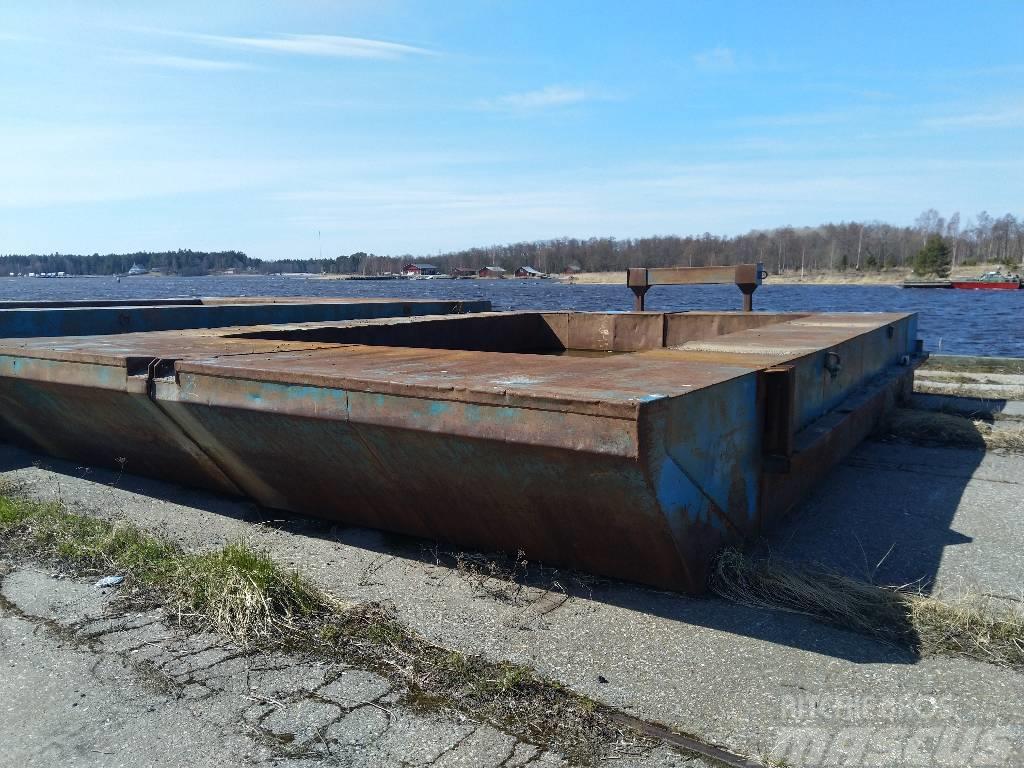  Mud barge foldable / taittuvat Bateaux de travail, barges et pontons