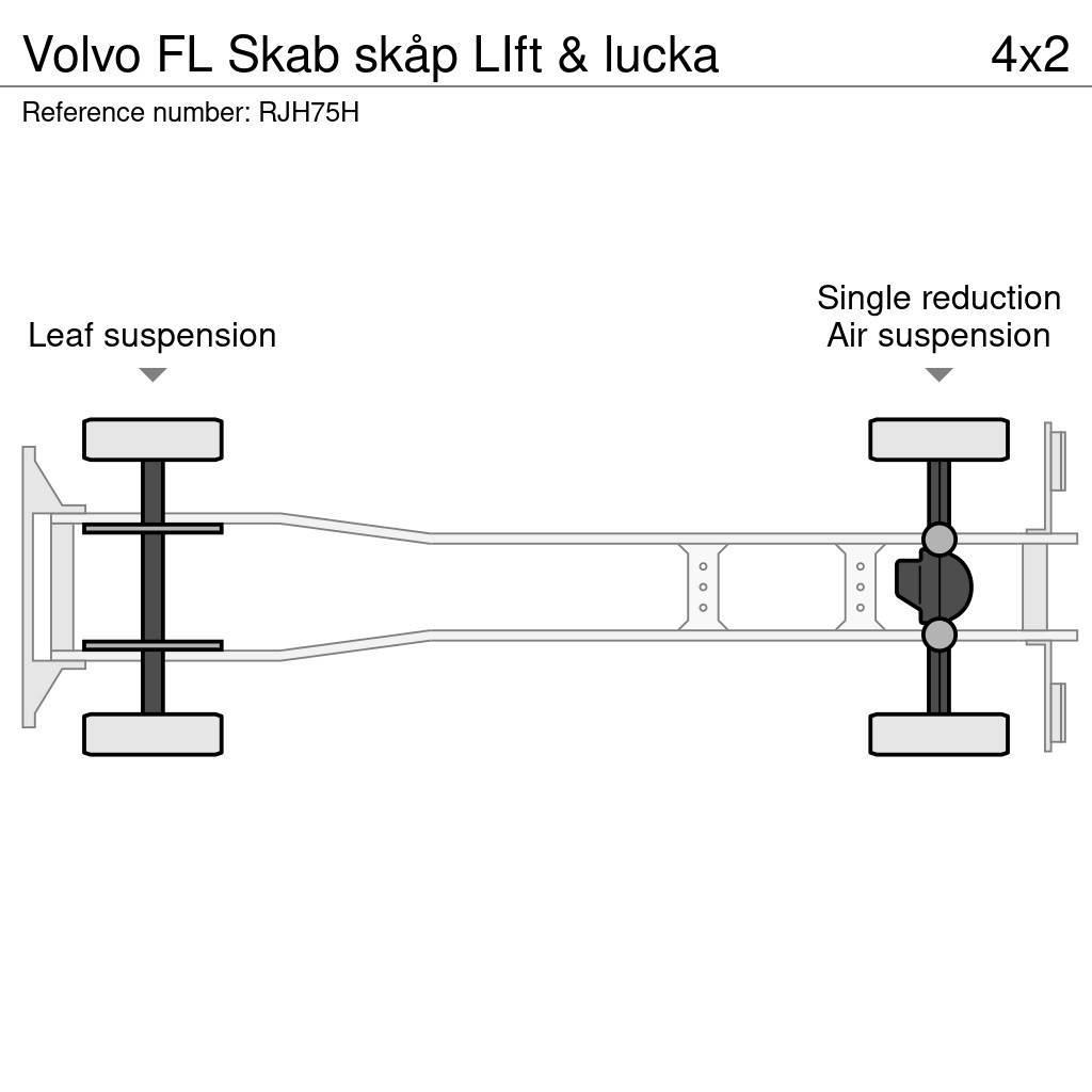 Volvo FL Skab skåp LIft & lucka Camion Fourgon