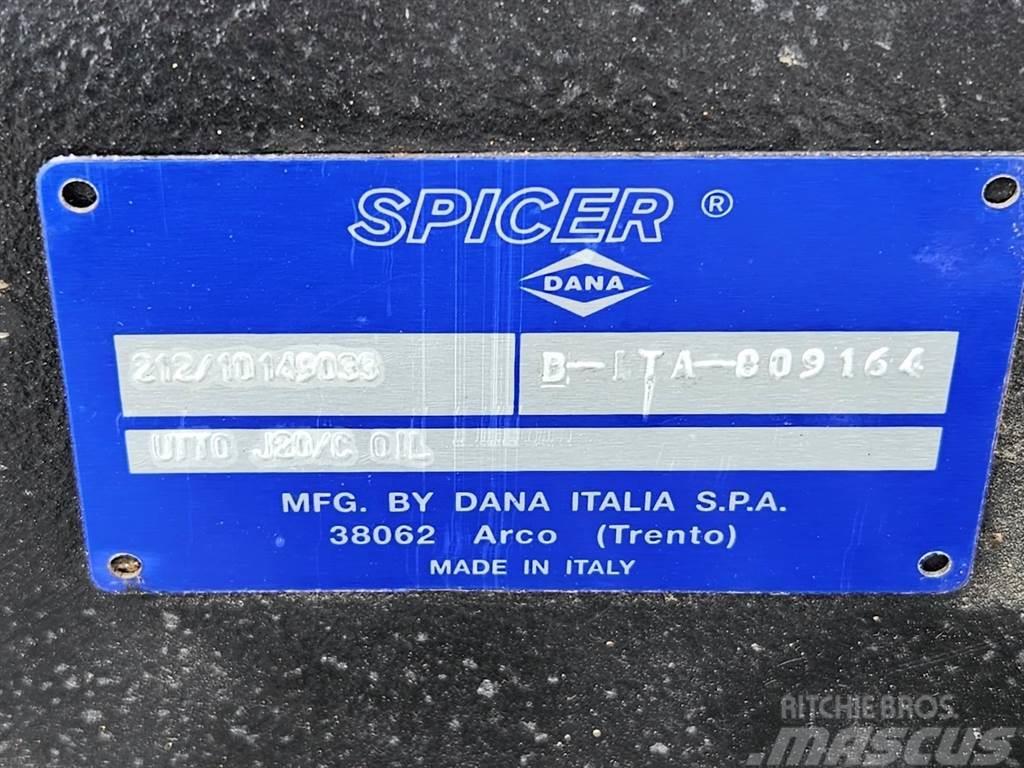 Spicer Dana 212/10149033 - Axle/Achse/As Essieux