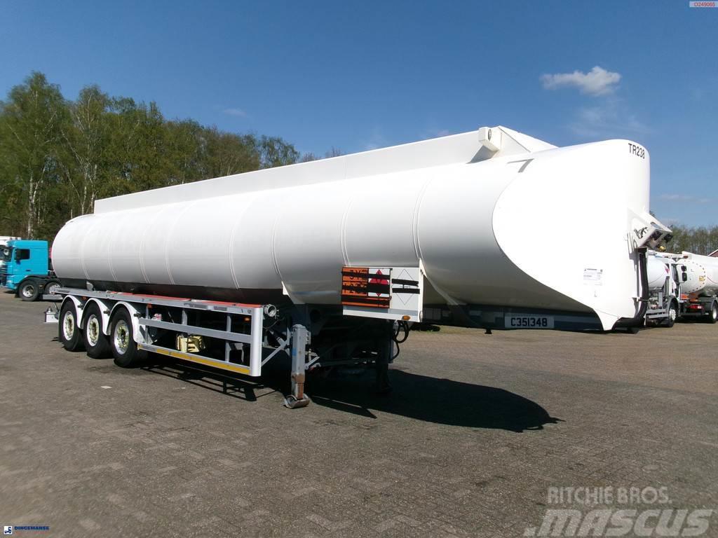  Lakeland Tankers Fuel tank alu 42.8 m3 / 6 comp + Semi remorque citerne