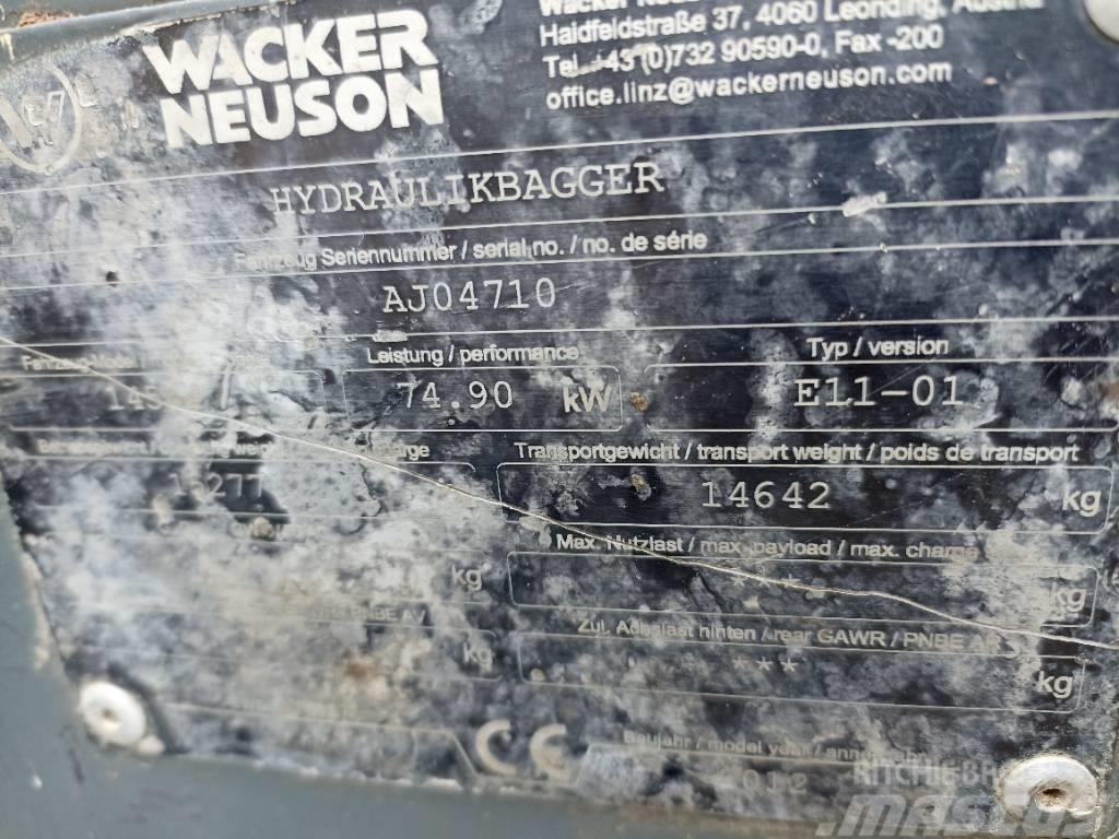 Wacker Neuson 14504 Pelle sur chenilles