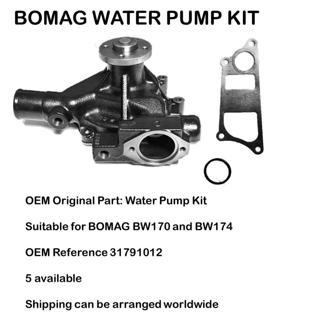 Bomag BW 170 Water Pump Hydraulique