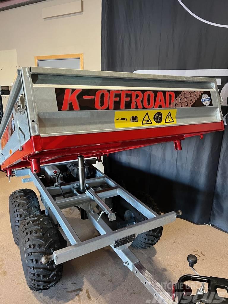  K Vagnen K-Offroad EL Tipp med fjärr 1200kg Benne céréalière