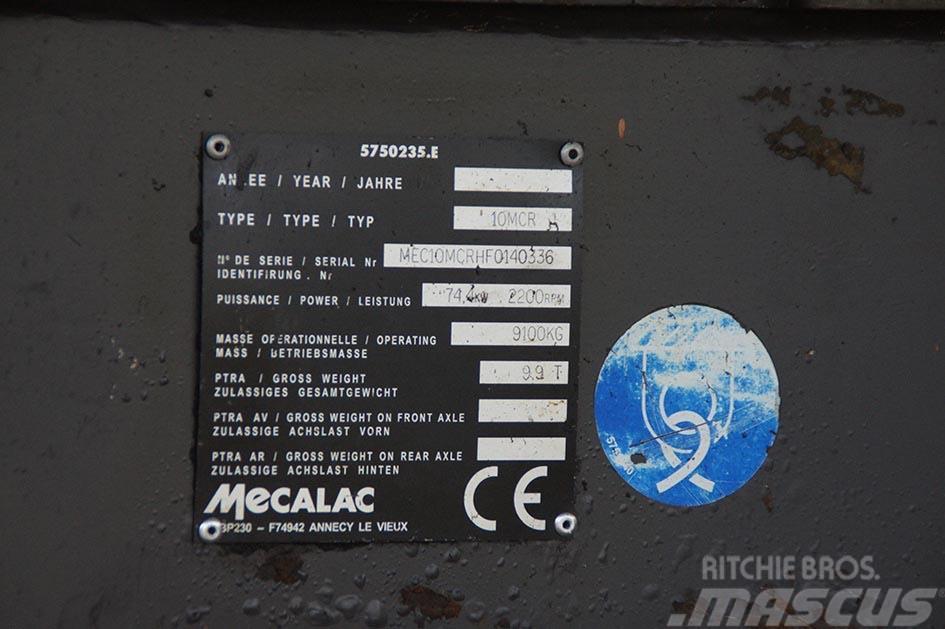 Mecalac Rupsgraafmachine 10MCR Pelle sur chenilles