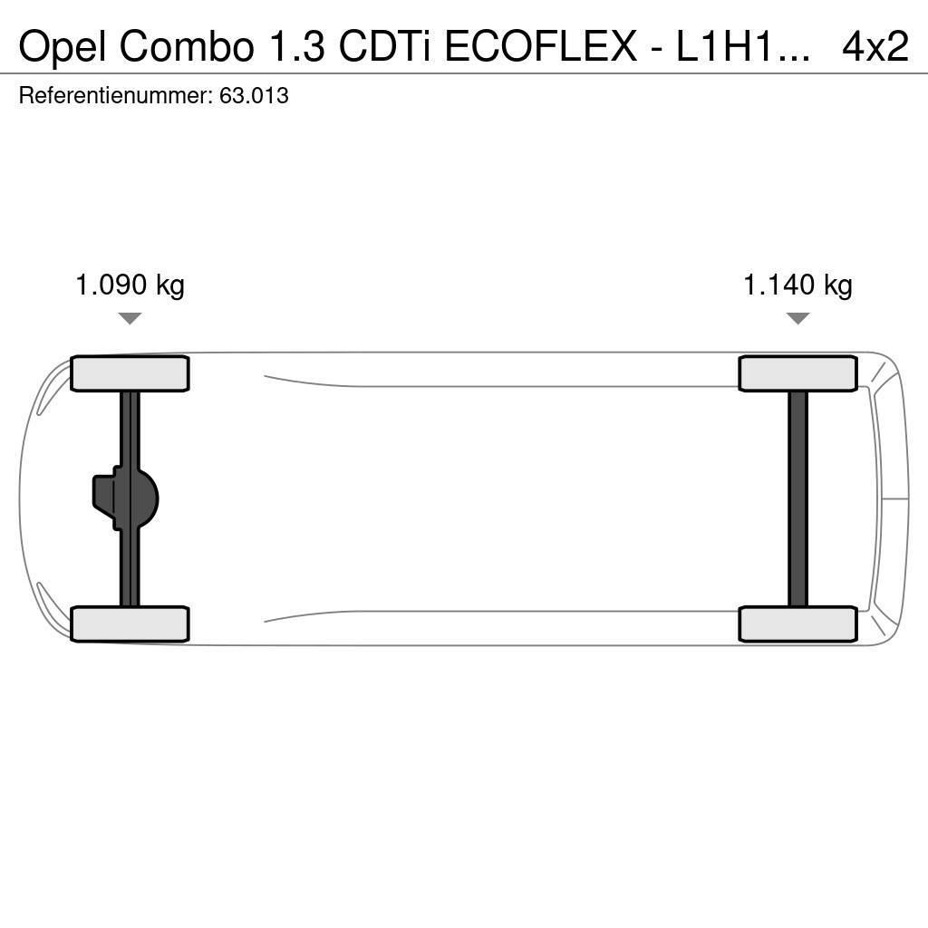Opel Combo 1.3 CDTi ECOFLEX - L1H1 - AC - Cruise - Hook Fourgon