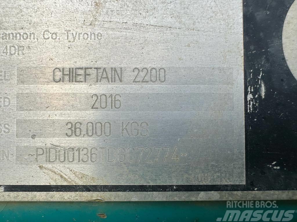 PowerScreen Chieftain 2200 Cribles mobile