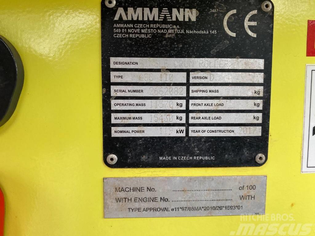 Ammann ISC 110 Rouleaux monocylindre