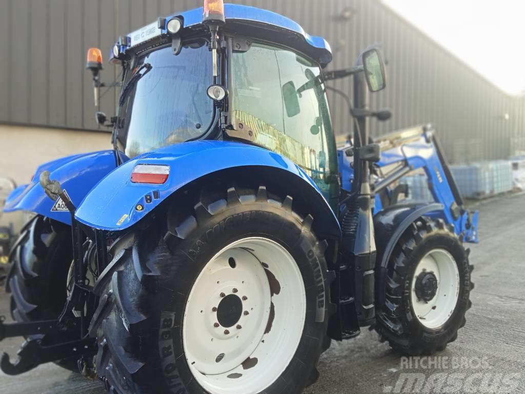 New Holland T6.140 with loader Tracteur