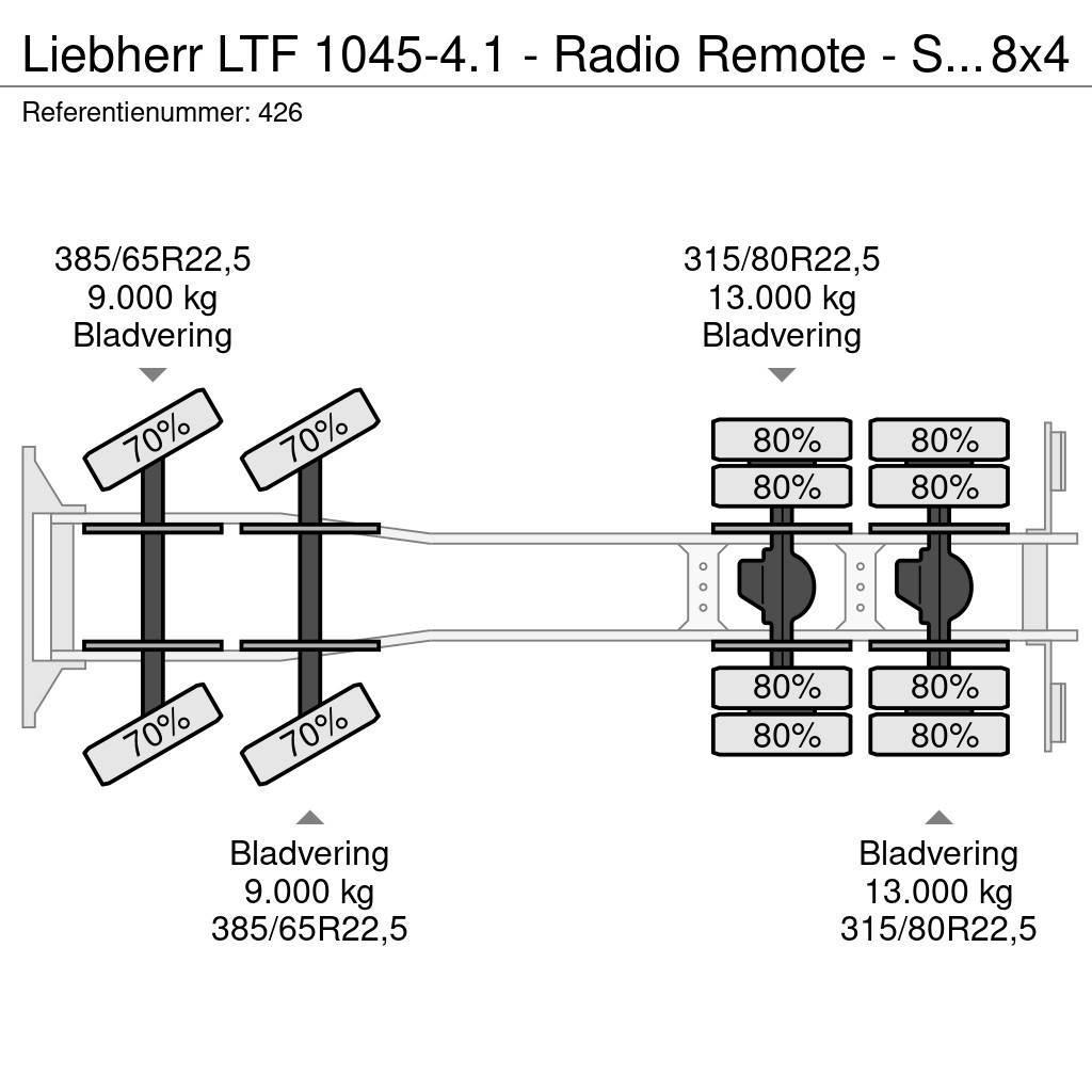 Liebherr LTF 1045-4.1 - Radio Remote - Scania P410 8x4 - Eu Grues tout terrain
