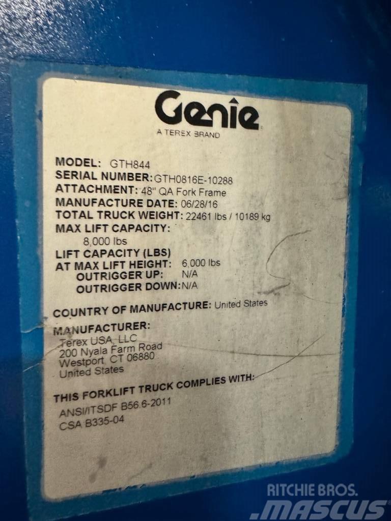 Genie GTH 844 Chariot télescopique