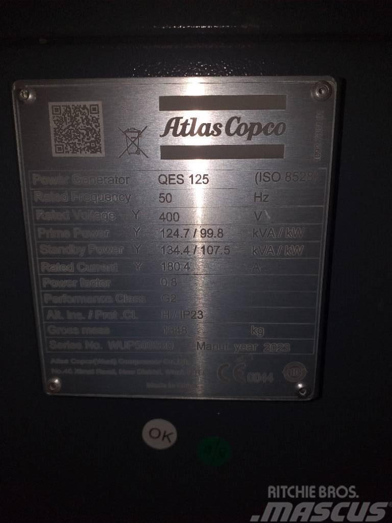 Atlas Copco QES125 Générateurs diesel