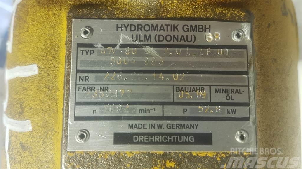 Hydromatik A7V80LV20LZF0D - Load sensing pump Hydraulique