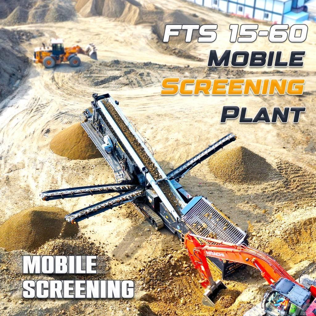 Fabo FTS 15-60 MOBILE SCREENING PLANT Crible