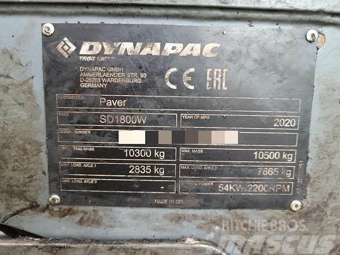 Dynapac SD1800W Finisseur