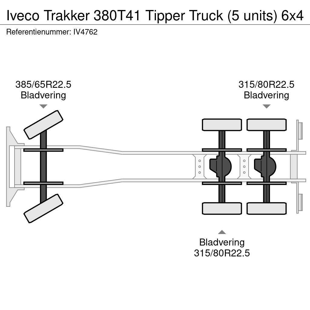 Iveco Trakker 380T41 Tipper Truck (5 units) Camion benne