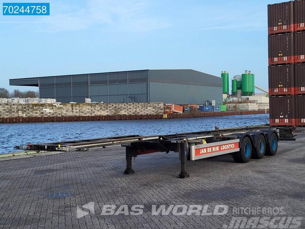  Hertoghs O3 45 Ft 3 axles 3 units 45 Ft more avail Semi remorque porte container