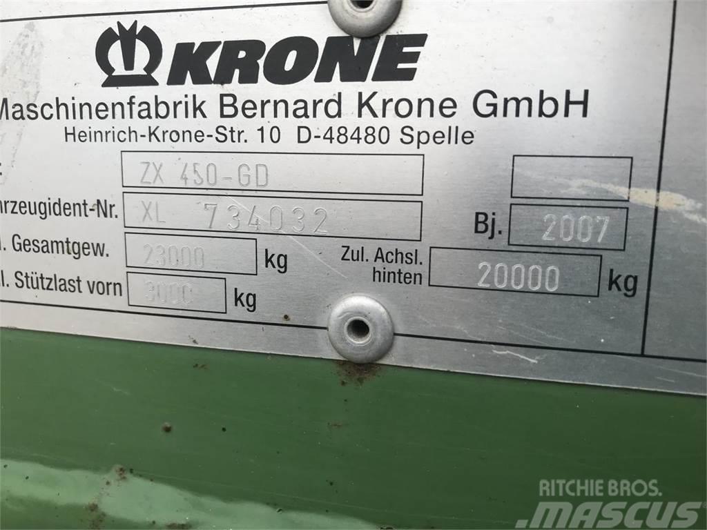 Krone ZX 450 GD Remorque autochargeuse