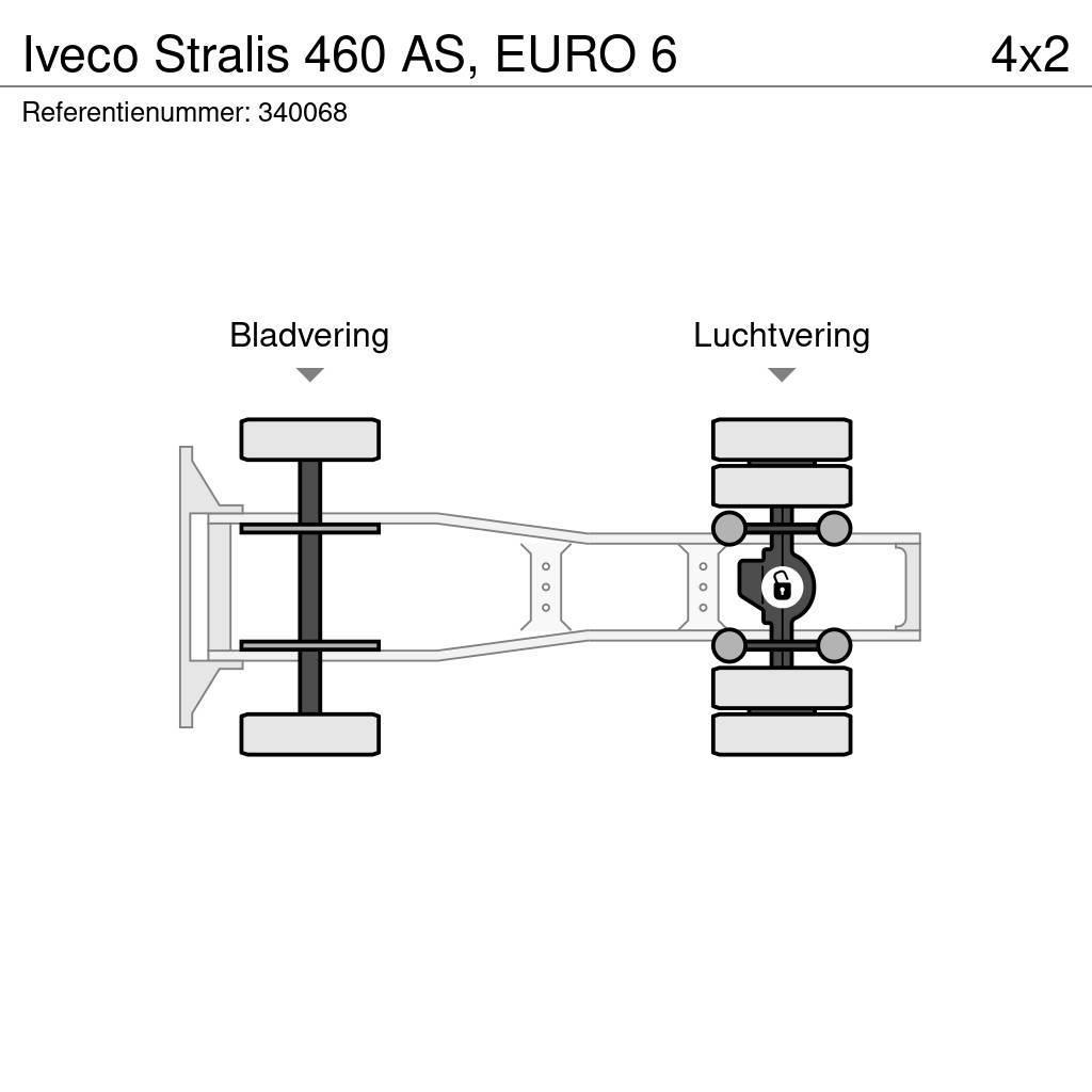 Iveco Stralis 460 AS, EURO 6 Tracteur routier