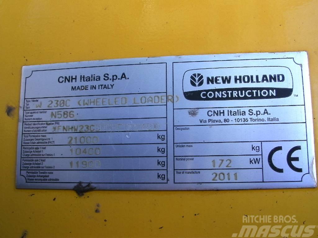 New Holland W 230 C Chargeuse sur pneus