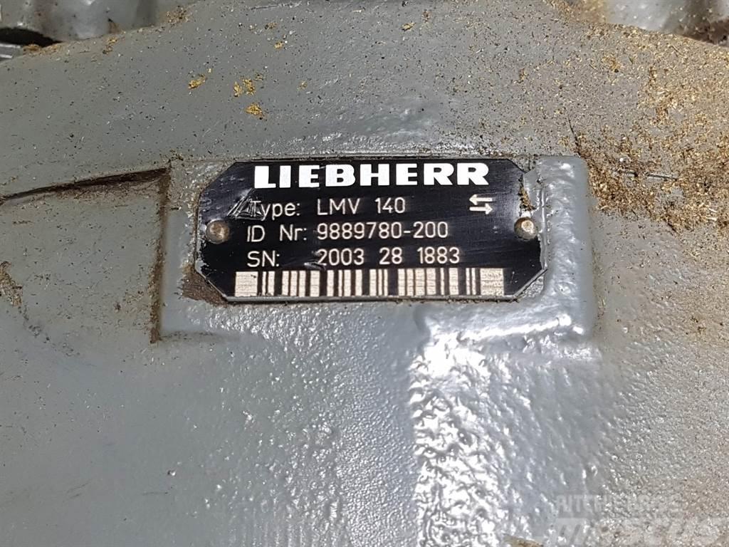 Liebherr A934C-9889780-200-LMV140-Drive motor/Fahrmotor Hydraulique