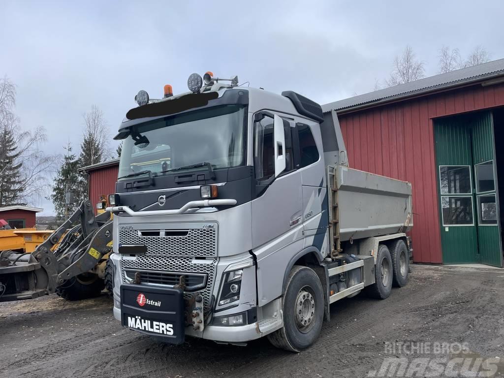 Volvo FH16 650 6x4 tippbil Camion benne