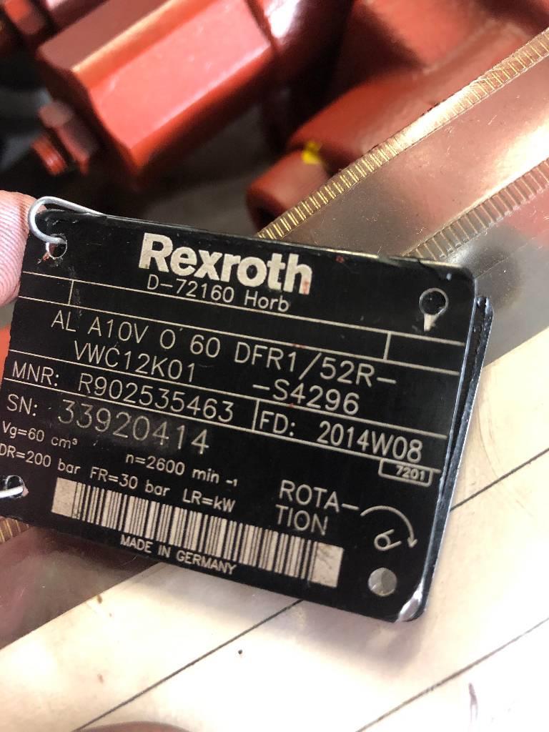 Rexroth A10VO60DFR1/52R-VWC12K04-S0827 +  A10VO45ED72/52L Autres accessoires