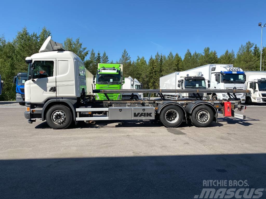 Scania G490 6x2*4 Camion porte container