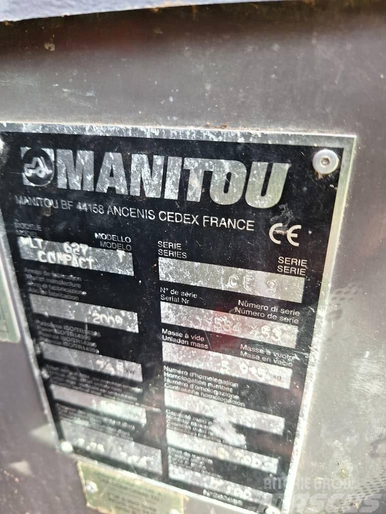 Manitou MLT 627 T Chargeuse télescopique sur pneus