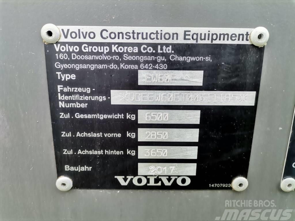 Volvo EW 60 Pelle sur pneus
