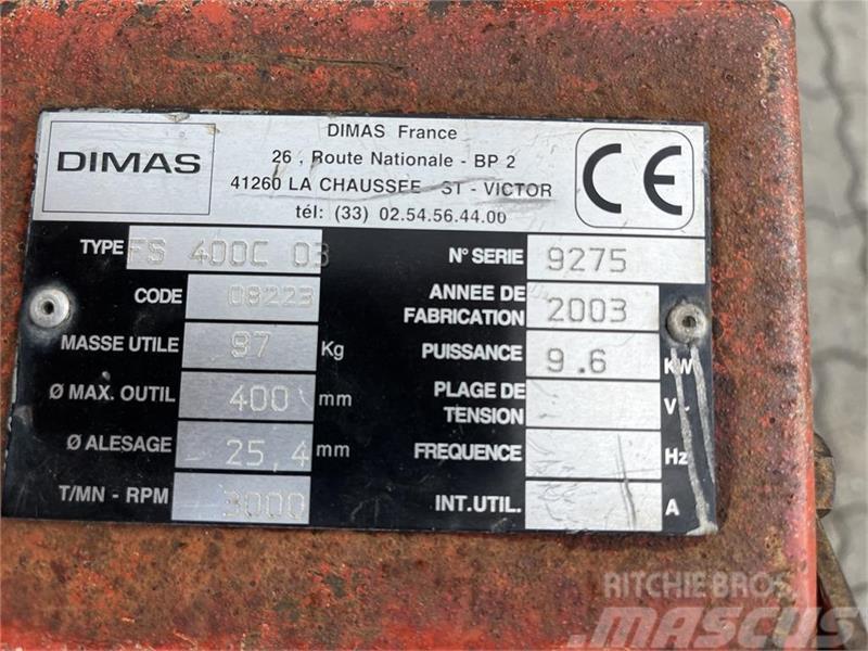  - - -  Dimas fs400c 03 skæremaskine Tronçonneuse pour route
