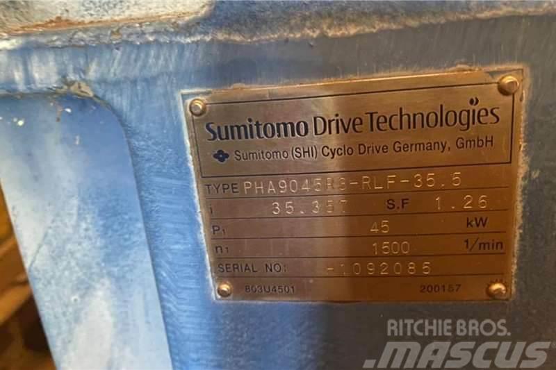 Sumitomo Industrial Gearbox 45kW Ratio 35.5 to 1 Autre camion
