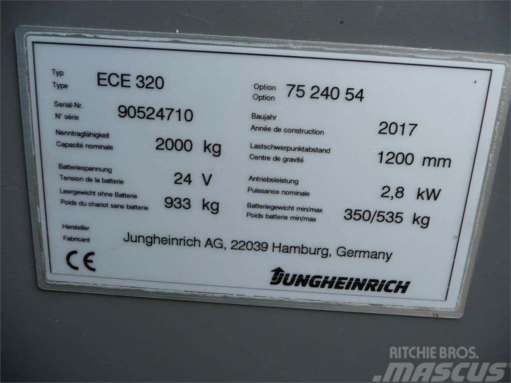 Jungheinrich ECE 320 2400x540mm Préparateur de commande au sol