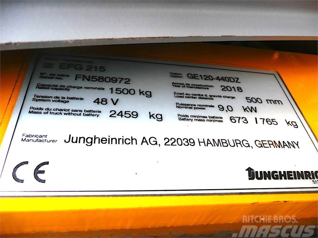 Jungheinrich EFG 215 440 DZ Chariots élévateurs électriques
