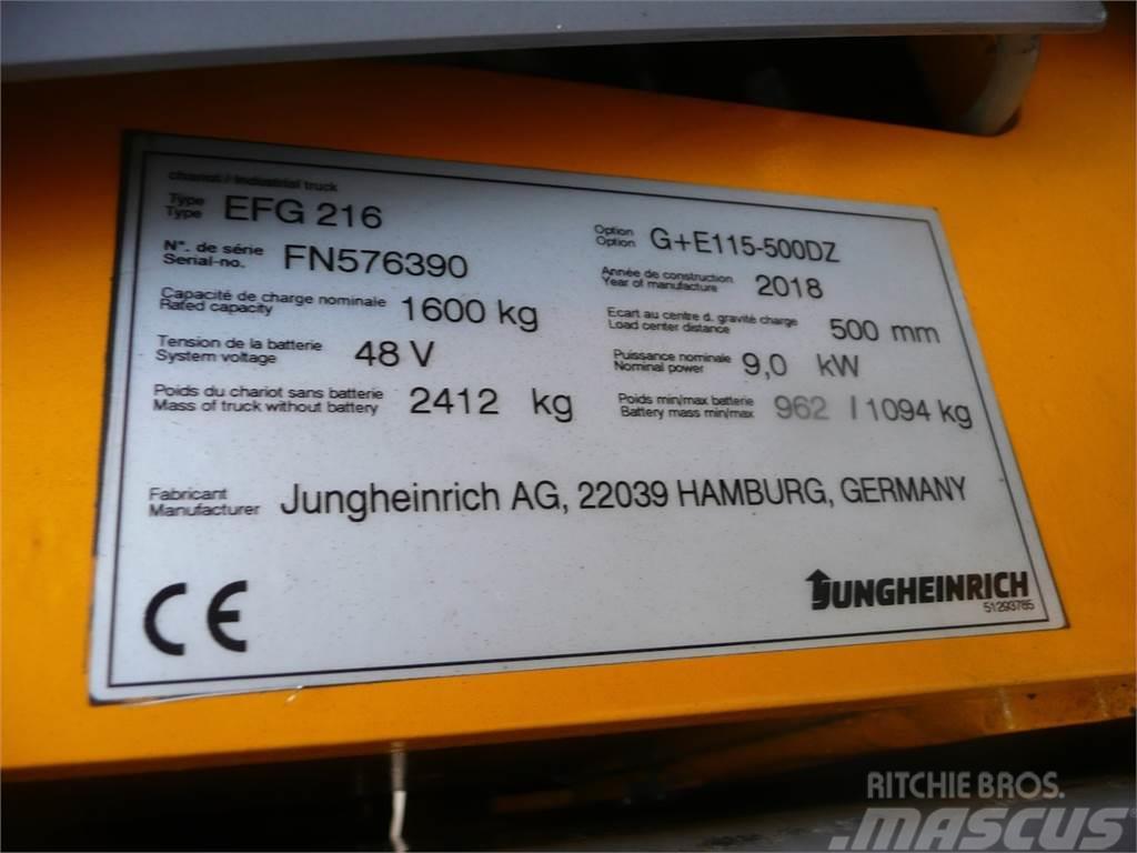 Jungheinrich EFG 216 500 DZ Chariots élévateurs électriques