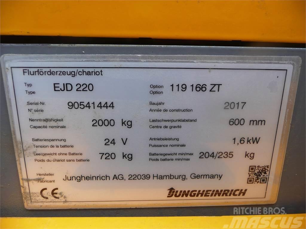 Jungheinrich EJD 220 166 ZT Li-ion Gerbeurs Automoteurs