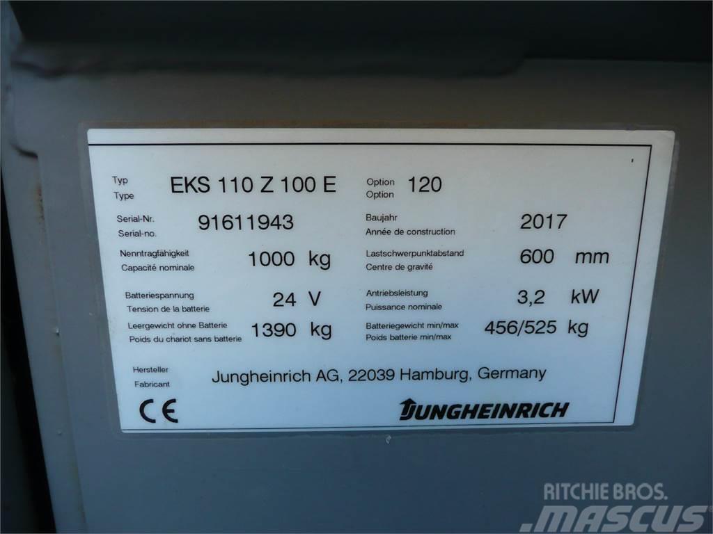 Jungheinrich EKS 110 Z 100 E Préparateur de commande haute levée
