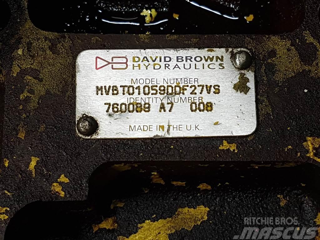 David Brown MVBT01059 - Komatsu WA270-3 - Valve Hydraulique