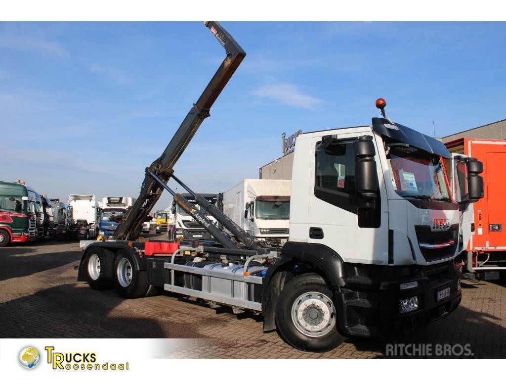 Iveco Stralis 460 + euro 6 + 6x2 20T 12x in stock Camion ampliroll
