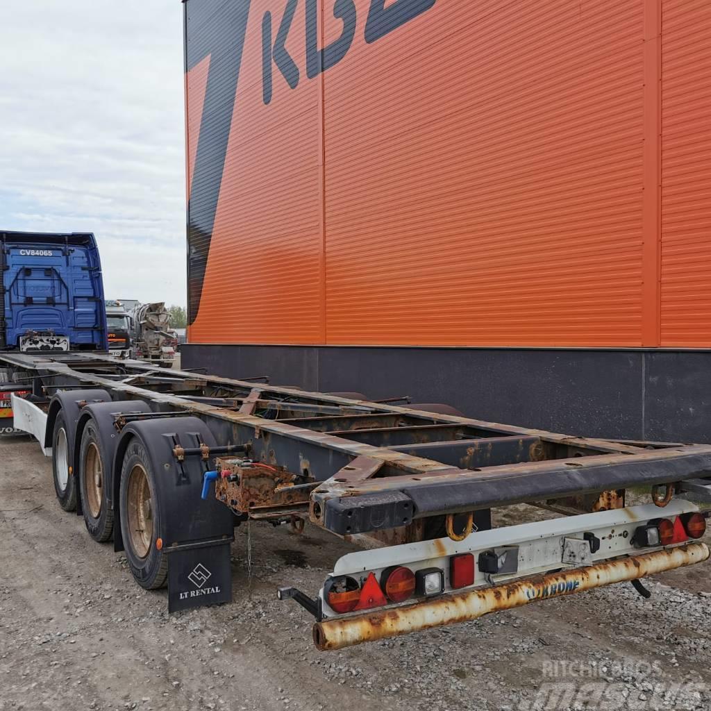 Krone SD FOR PARTS ONLY ! Semi remorque chassis