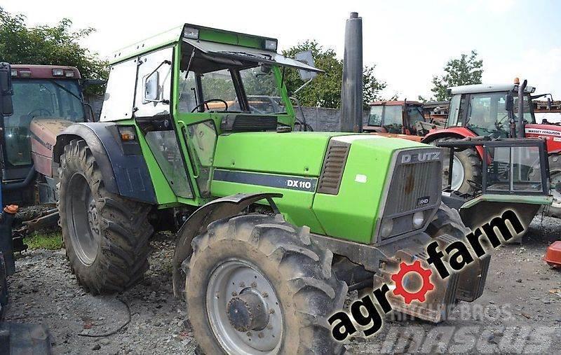 Deutz-Fahr spare parts DX 110 120 skrzynia silnik kabina most Autres équipements pour tracteur