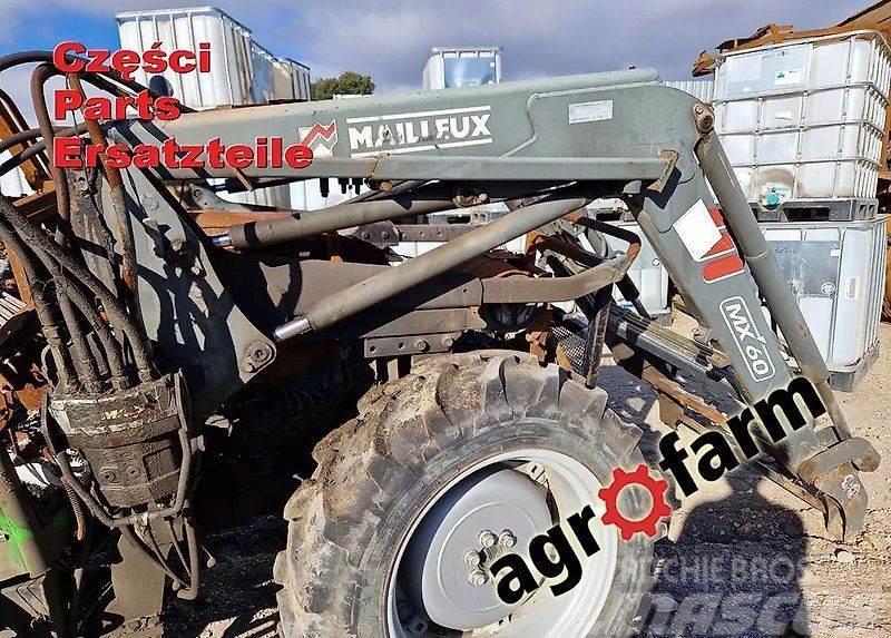 Deutz spare parts Agroplus 70 blok wał obudowa skrzynia  Autres équipements pour tracteur