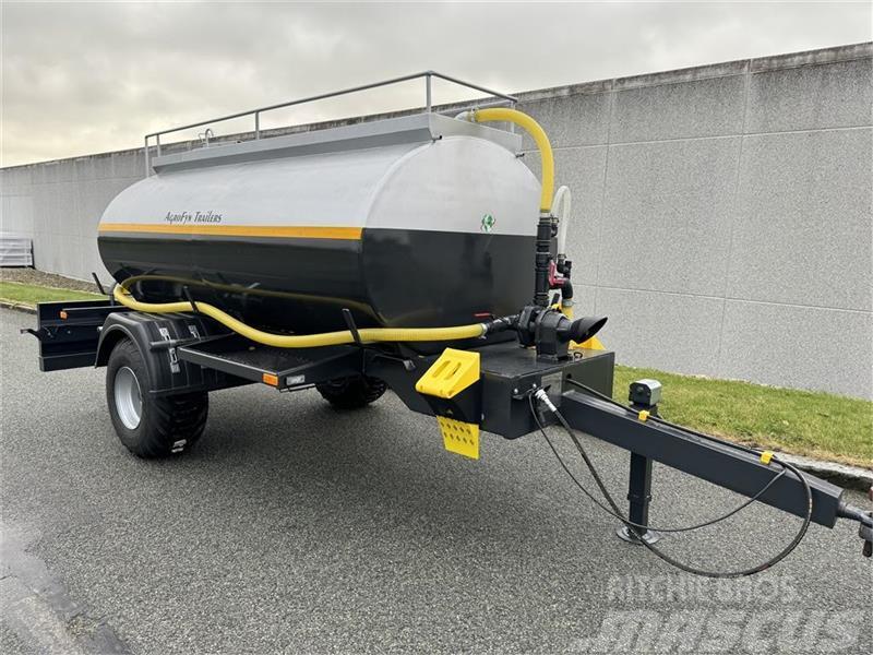Agrofyn Trailers 5000 liter vandvogn Til omgående Arroseur, enrouleur